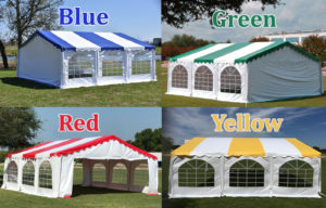 20 x 20 Budget PVC Tent Canopy Product Image