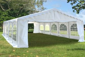 32 x 20 White Budget PVC Tent 5