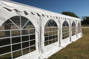 40 x 20 White Budget PVC Tent 4