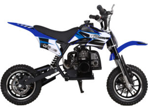 MotoTec 49cc Dirt Bike - Blue 3