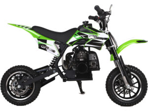 MotoTec 49cc Dirt Bike - Green 2