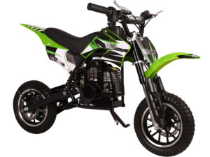 MotoTec 49cc Dirt Bike - Green 3
