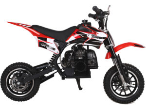 MotoTec 49cc Dirt Bike - Red 3