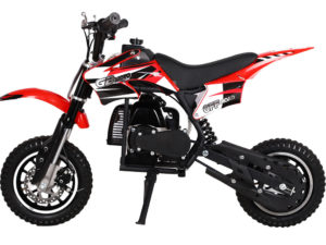 MotoTec 49cc Dirt Bike - Red 4