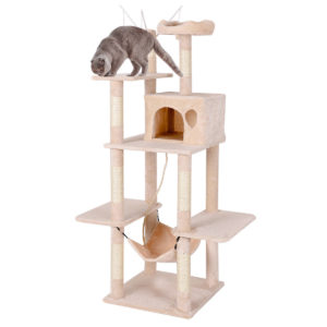Tall Cat Tree Multilevel Activity Tower Condo 3