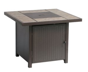 50,000 BTU Outdoor Propane Table Heater Gas Patio Fire Pit - 32 Inch Square 6