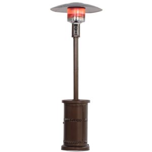 Commercial Outdoor Propane Patio Heater Stainless Steel - Hammered Bronze 2