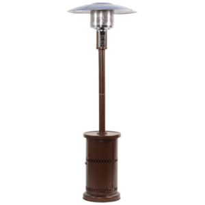 Commercial Outdoor Propane Patio Heater Stainless Steel - Hammered Bronze