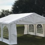 20 x 16 Budget Tent Gazebo PE Canopy