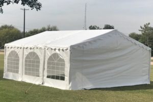 20 x 20 Budget Party Tent Canopy Gazebo - White 3