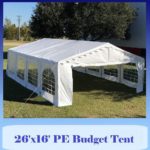 26 x 16 Budget Tent Party Gazebo Canopy