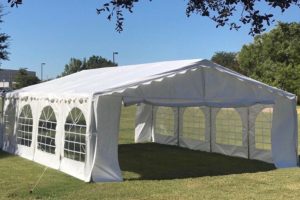 26 x 20 Budget Party Tent Canopy Gazebo - White 2