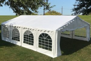 26 x 20 Budget Party Tent Canopy Gazebo - White 3