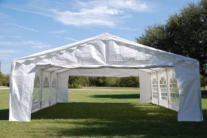 26 x 20 Budget Party Tent Canopy Gazebo - White 6