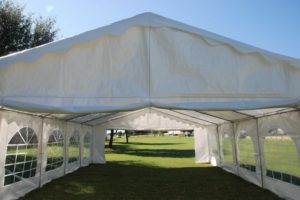 32 x 20 Budget Party Tent Canopy Gazebo - White 3