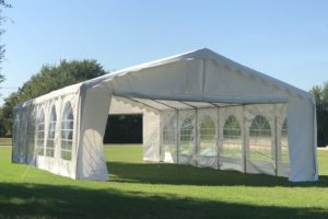 40 x 16 Budget Tent Gazebo PE Canopy Waterproof Top 2