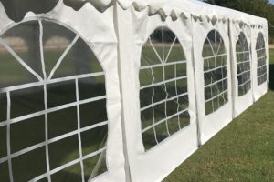 40 x 16 Budget Tent Gazebo PE Canopy Waterproof Top 5