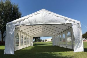 40 x 16 Budget Tent Gazebo PE Canopy Waterproof Top 6