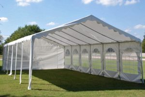40 x 16 Budget Tent Gazebo PE Canopy Waterproof Top 7