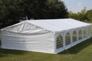 40 x 20 Budget Party Tent Canopy Gazebo - White 3