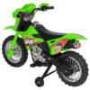 kids green motorbike