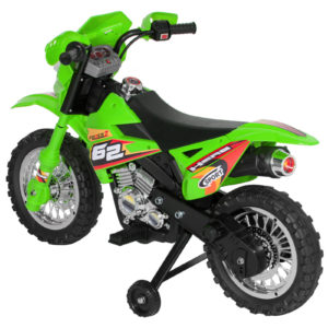 Kids Green Electric Motorcycle 6v 4