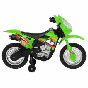 Kids Green Electric Motorcycle 6v 6
