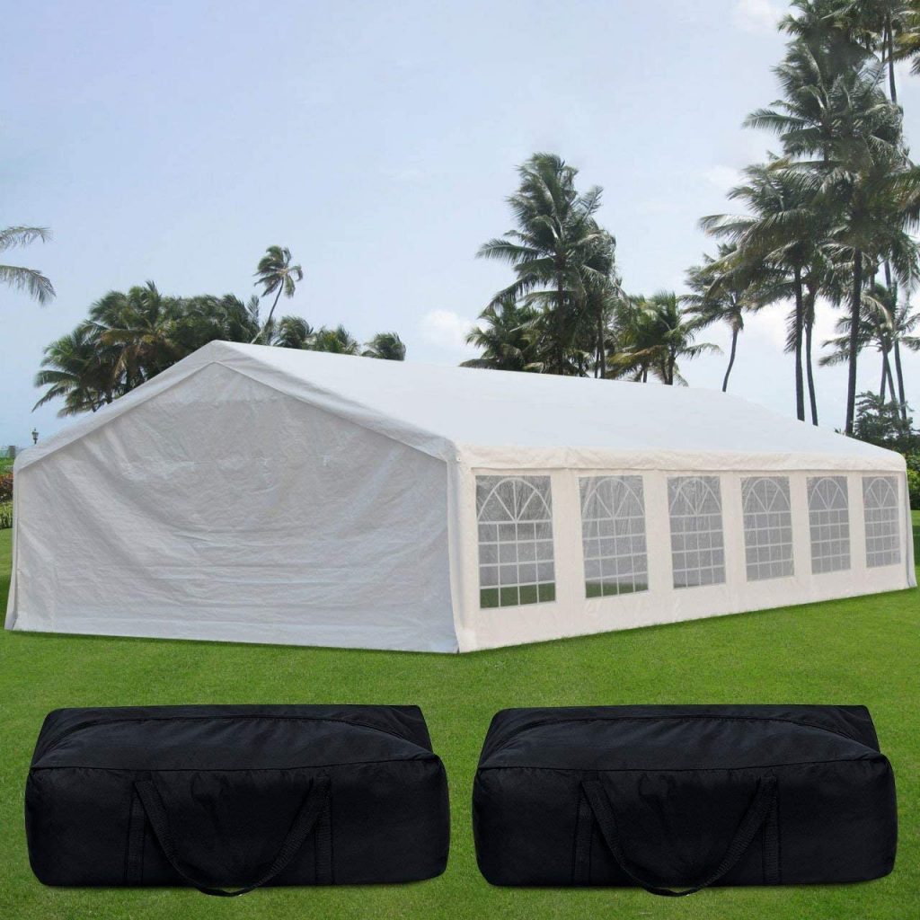 40 x 20 Heavy Duty Tent Gazebo Canopy Galvanized Frame