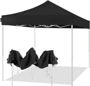10 x 10 Commercial Pop Up Tent - Black