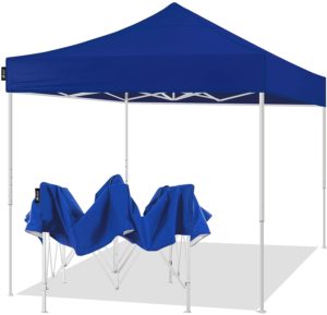 10 x 10 Commercial Pop Up Tent - Blue
