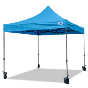 10 x 10 Waterproof Pop Up Tent - Turqoise Blue